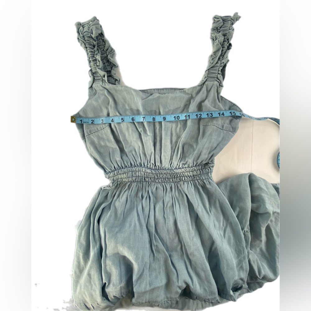 Easel BLUEBONNET BREEZE DENIM MAXI DRESS
Small NWT - Picture 8 of 15